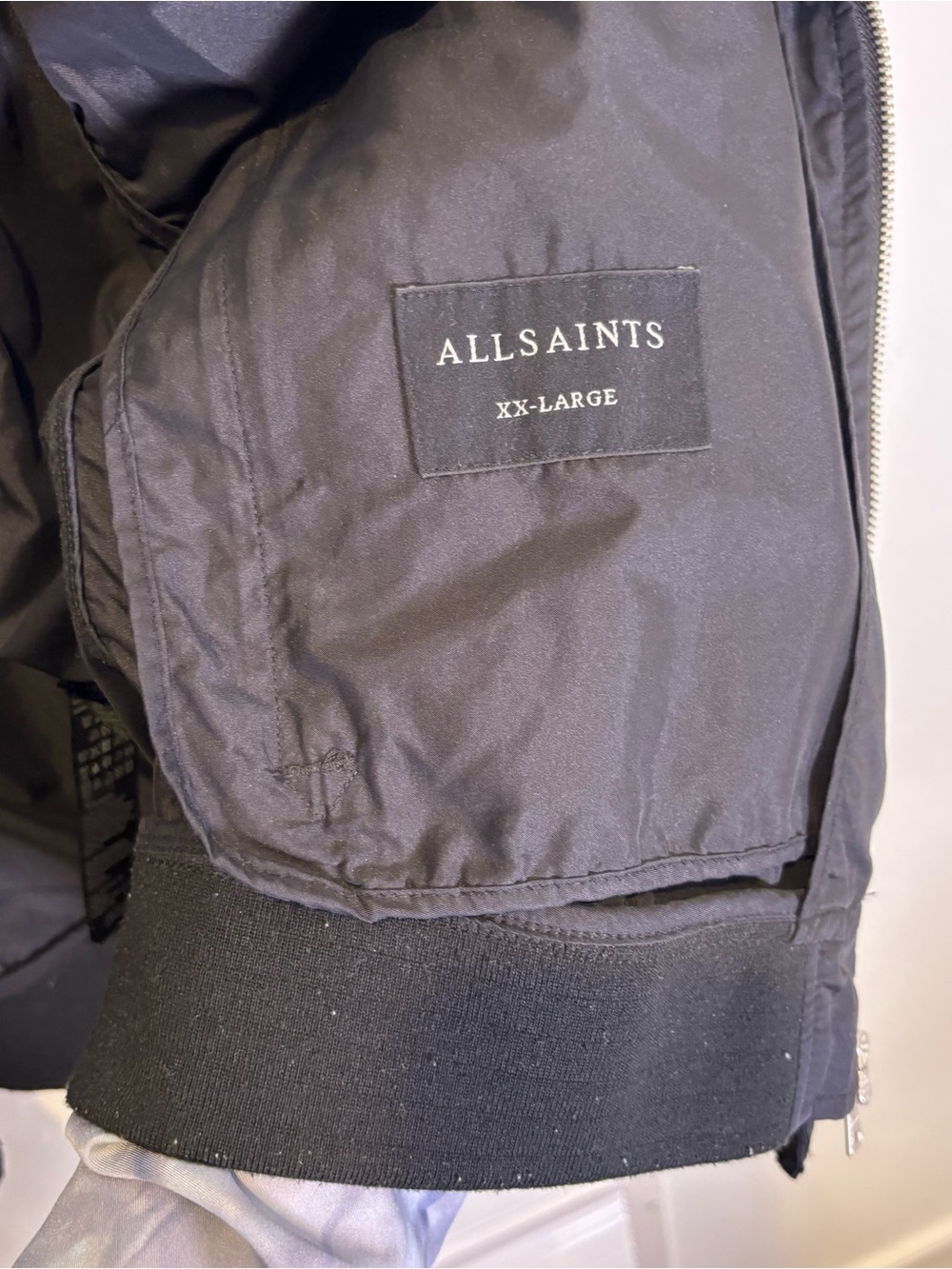AllSaints Bassett Bomber Jacket - Picture 6 of 7